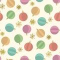 Merry Christmas tree toys pattern Happy new year holidays elements background Merry Christmas background